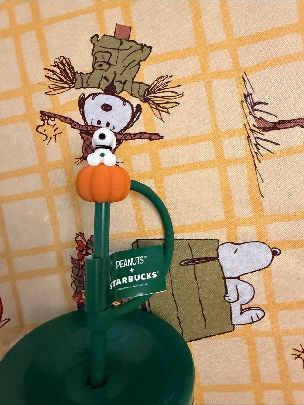 NWT Starbucks Snoopy Plastic Cold Cup